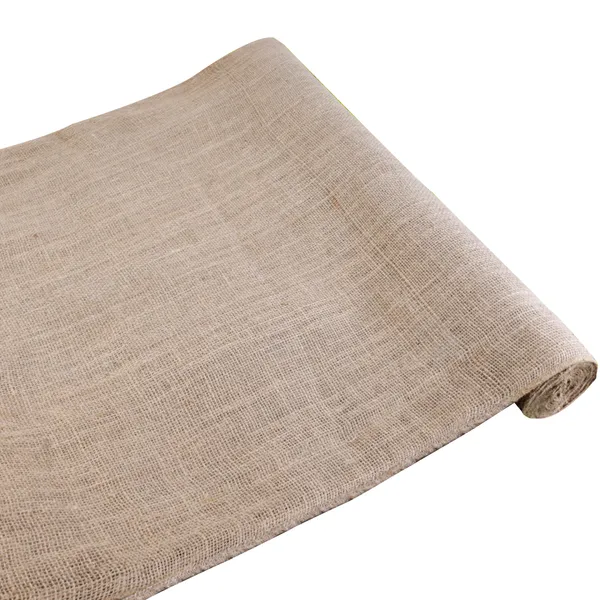 3.3ft*15ft Natural And Eco-friendly, Jute Cloth Roll, Garden Plant Cover, Soil-moisturizing And Weed