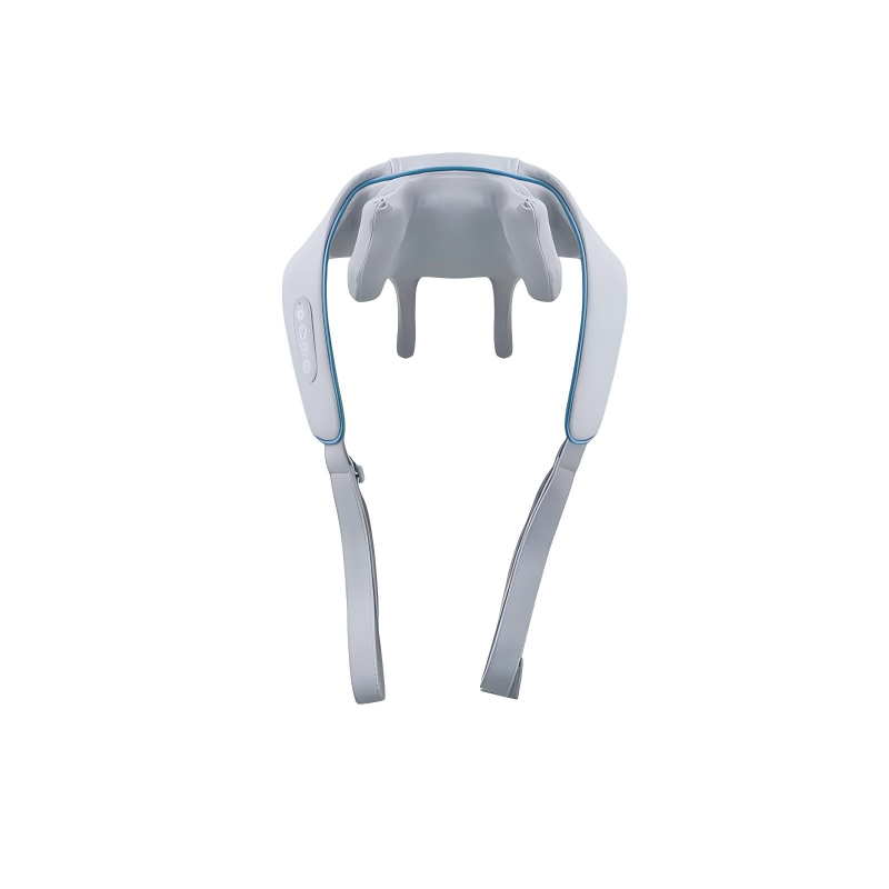 6-Way Kneading Neck Massager For Pain Relief Deep Tissue Portable Cordless Electrical Cervical Neck