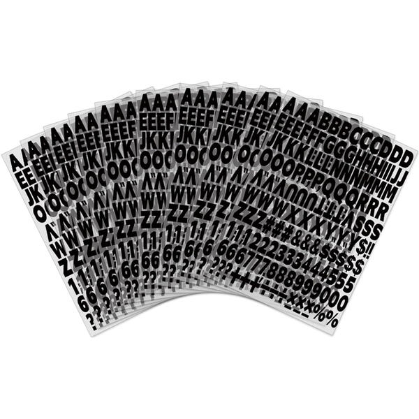 1680pcs Iron On Heat Transfer Letters And Numbers Alphabets Fabric Vinyl Letter DIY For Sport Jersey