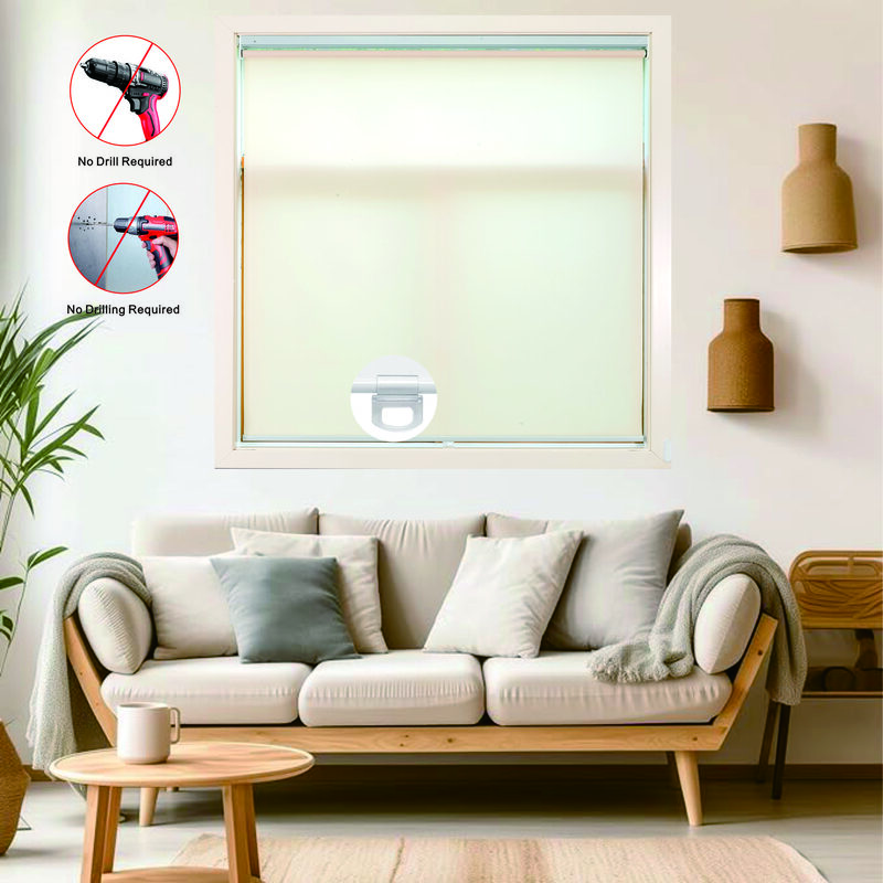 No Drilling Required, No Tools Needed, Top-to-bottom Honeycomb Shades, Cordless Blinds, Easy To Inst