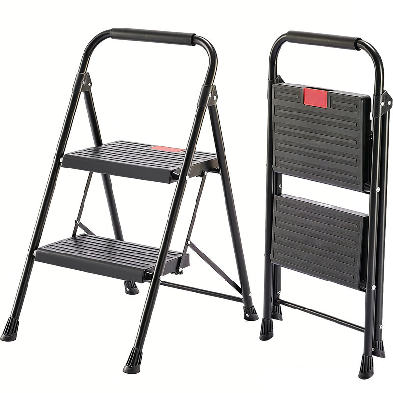 Portable Non Slip Ladder - Black