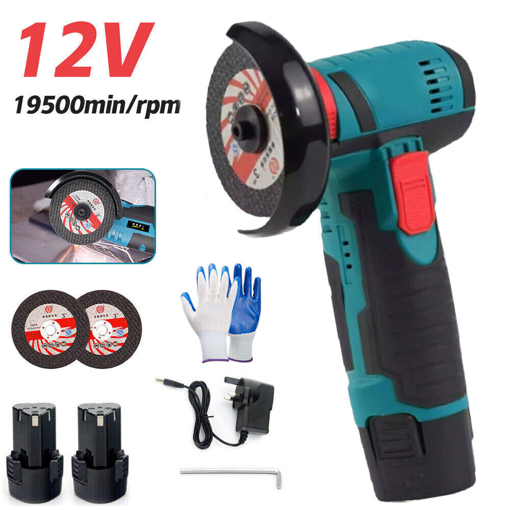 Cisivis Mini Cordless Angle Grinder Polishing Brushless Cutter2 Battery Charger