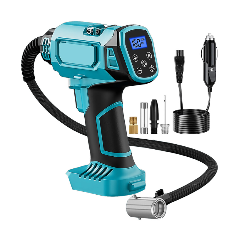 160PSI Cordless Car Air Compressor Tyre Inflator For 18V Battery LXT