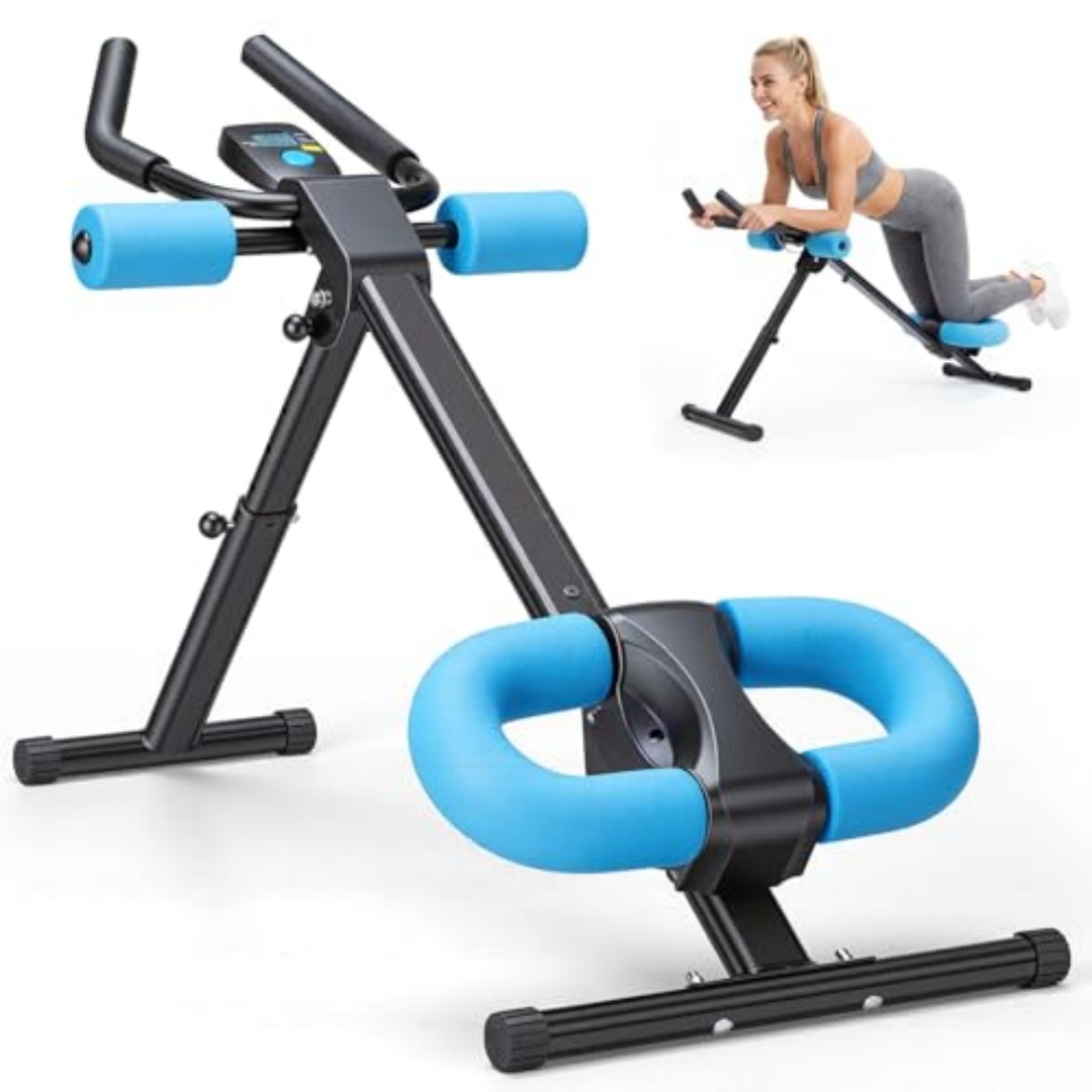Adjustable Abdominal Training Machine, Featuring 2 Incline Angles And 5 Height Adjustment Levels, Eq
