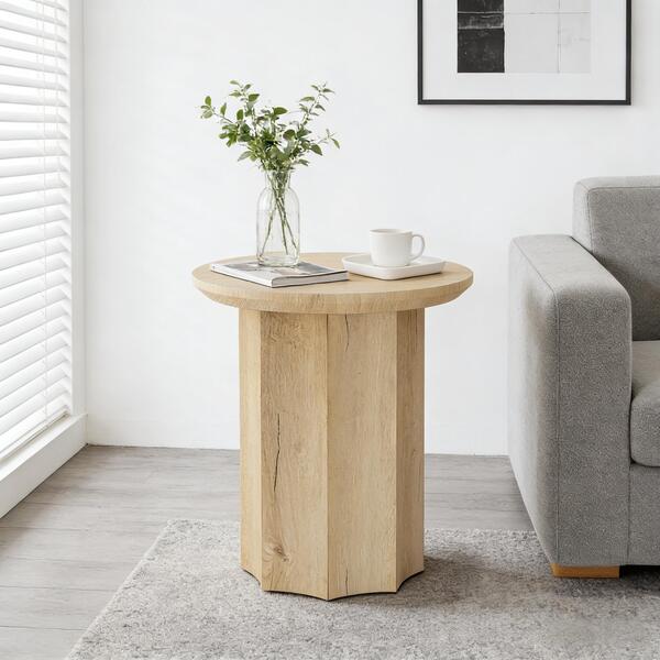 Drink Table,Round Side Table,Elegant End Table