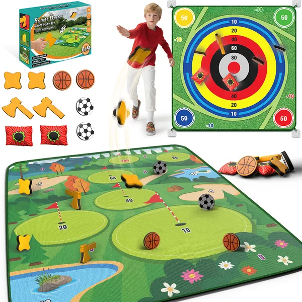 Dart Throwing Set And Archery Set