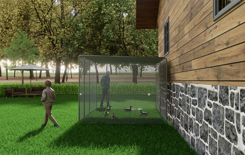 Chicken Coop 9.8x6.5x6.5FT Chicken Run Pen For Yard . It Can Also Be Used As A Large Bird Cage Or A