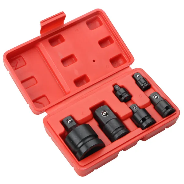 6Pcs Socket Wrench Socket Wrench 1/4 1/2 3/8 3/4 Ratchet Breaker Drive Spanner Set Pneumatic Sleeve