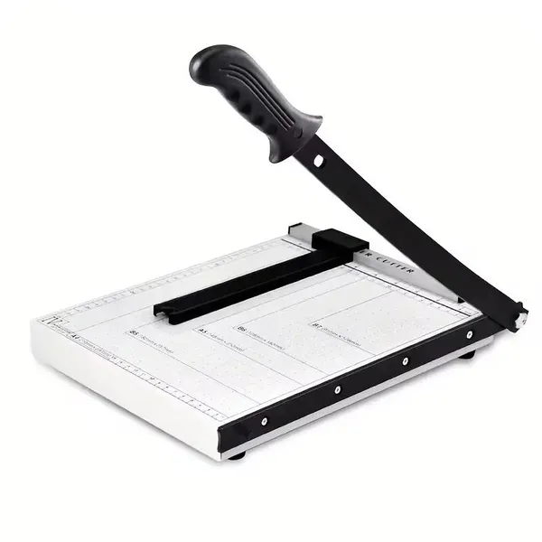 Safe Paper Cutter Slid-Proof Paper Trimmer Versatile Paper Cutter Stable Paper Trimmer For Office Cr