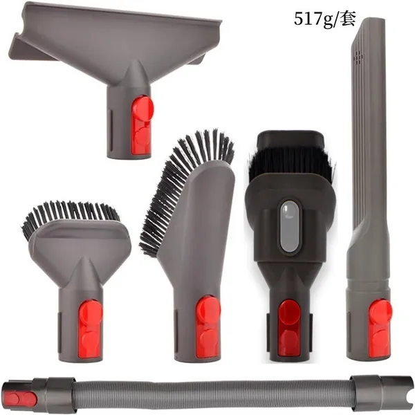 Suitable For Vacuum Cleaner Accessories - Suction Heads V7/V8/V10/V11, Compatible With Six-piece Set