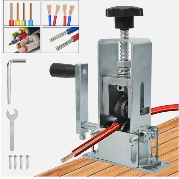 Professional Cable Stripper - Works Seamlessly With Single-core, Multi-core, And Coaxial Cables (1-2