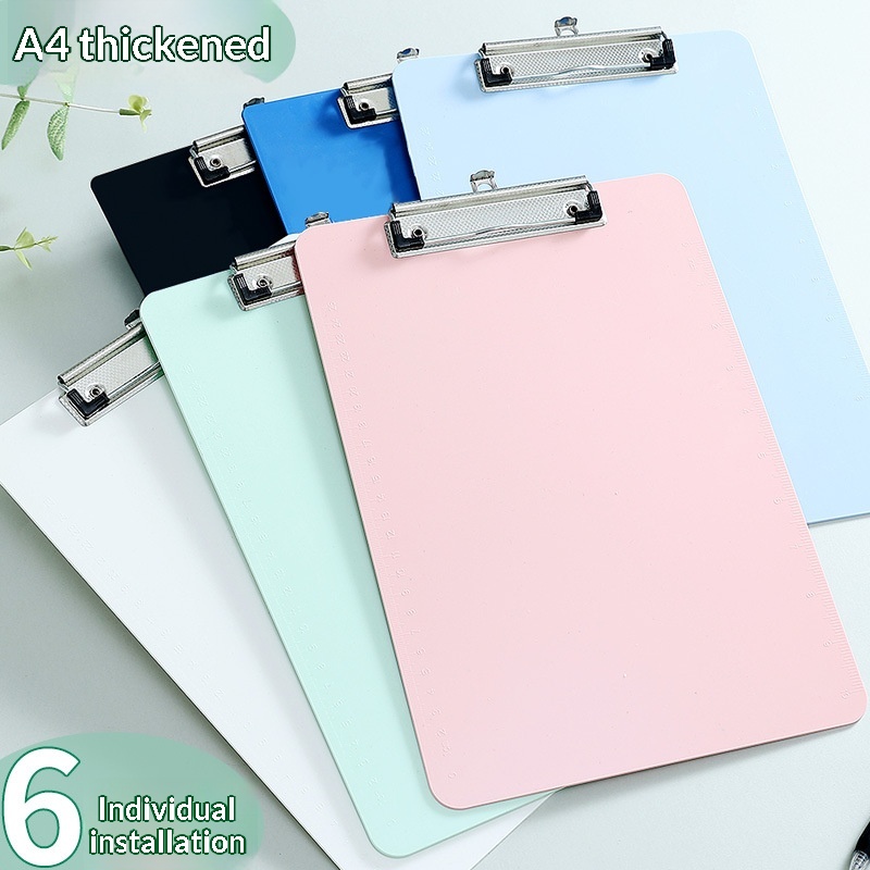 Vertical A4 Clipboard For Holding Documents And Papers Student Writing Pad And Clip