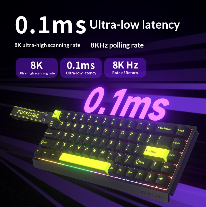 M68HE Professional Gaming Magnetic Axis Keyboard