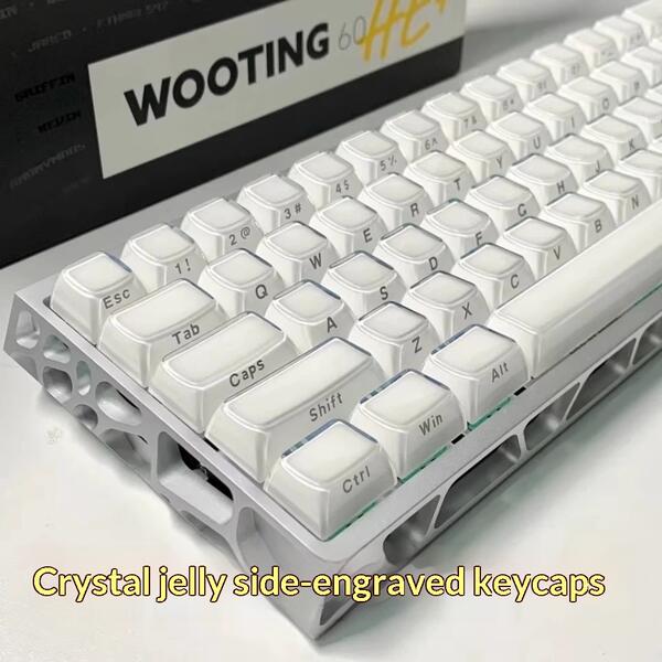Ice Crystal Wooting Mechanical Keyboard Keycaps