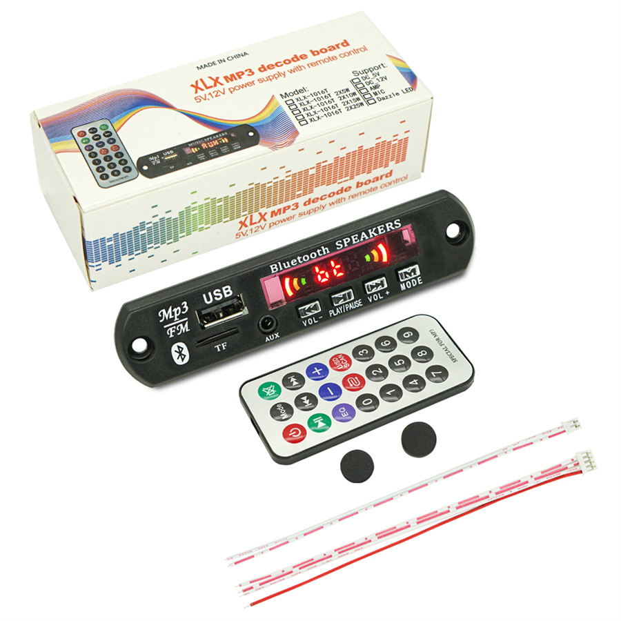 12V Bluetooth Decoder Board Audio Module