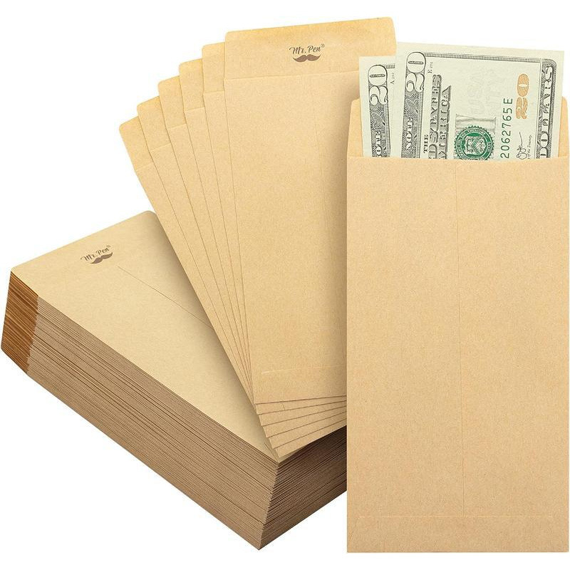 Retro Home Kraft Paper Envelope Bag