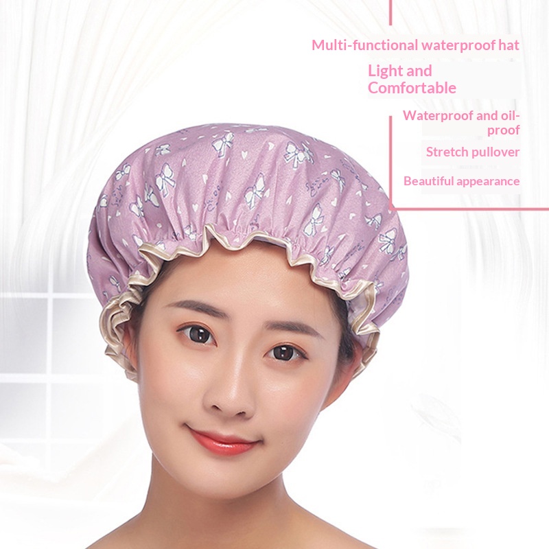 Kitchen Anti-Oil-Splatter Womens Household Bath Cap