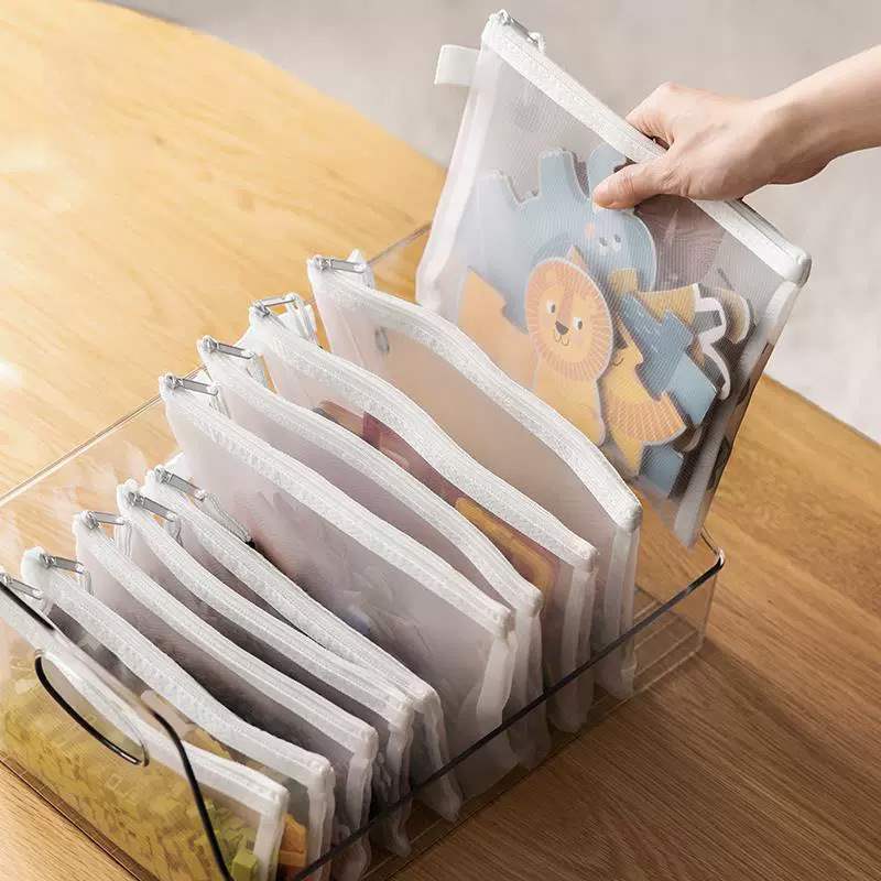 Office Mesh Folder Sundries Storage Bag