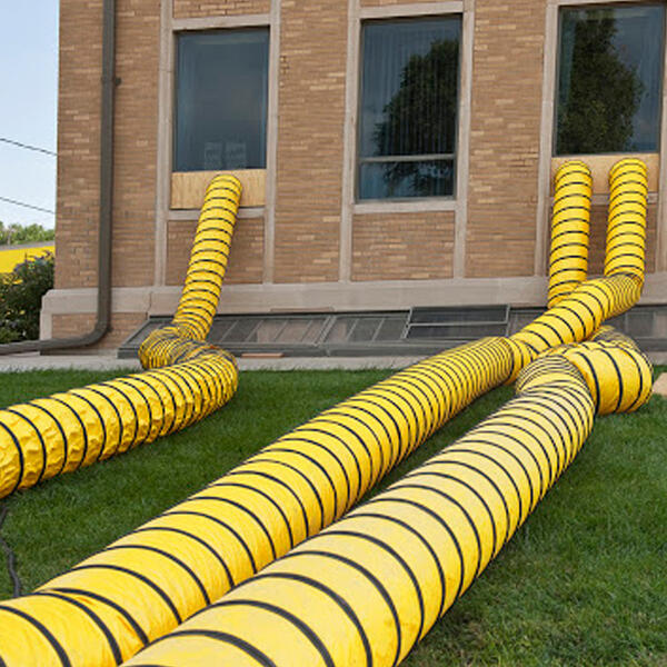 PVC Fire-resistant Expandable Ventilation Duct